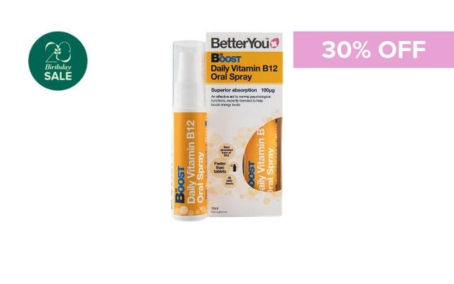 30% Off BetterYou B12 Boost Spray Cover Image